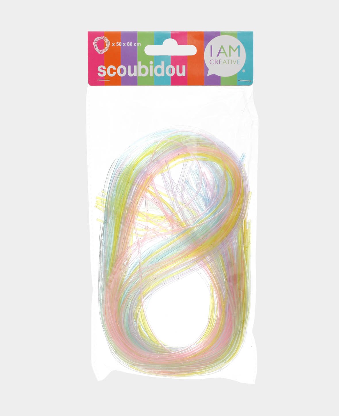 Scoubidou 80 cm, pailleté