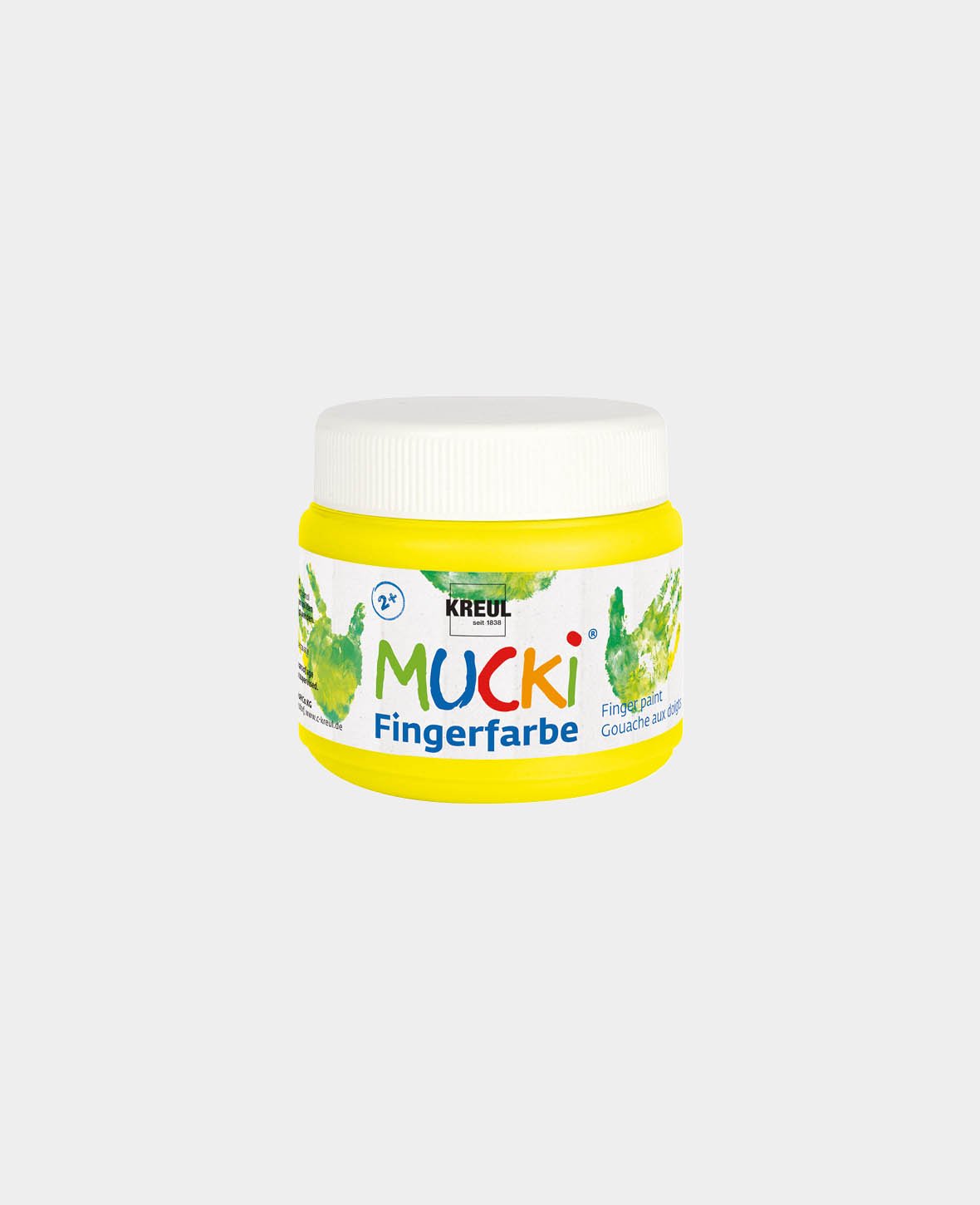 MUCKI Fingerfarbe Gelb 150 ml