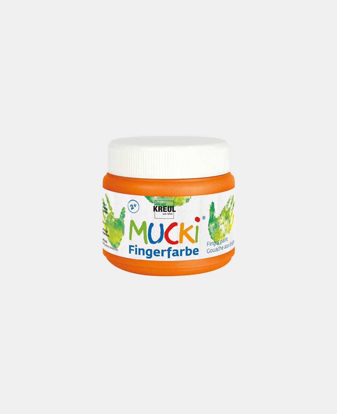 MUCKI Fingerfarbe Orange 150 ml