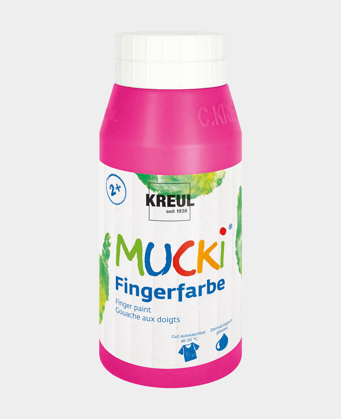 MUCKI Fingerfarbe Pink 750 ml