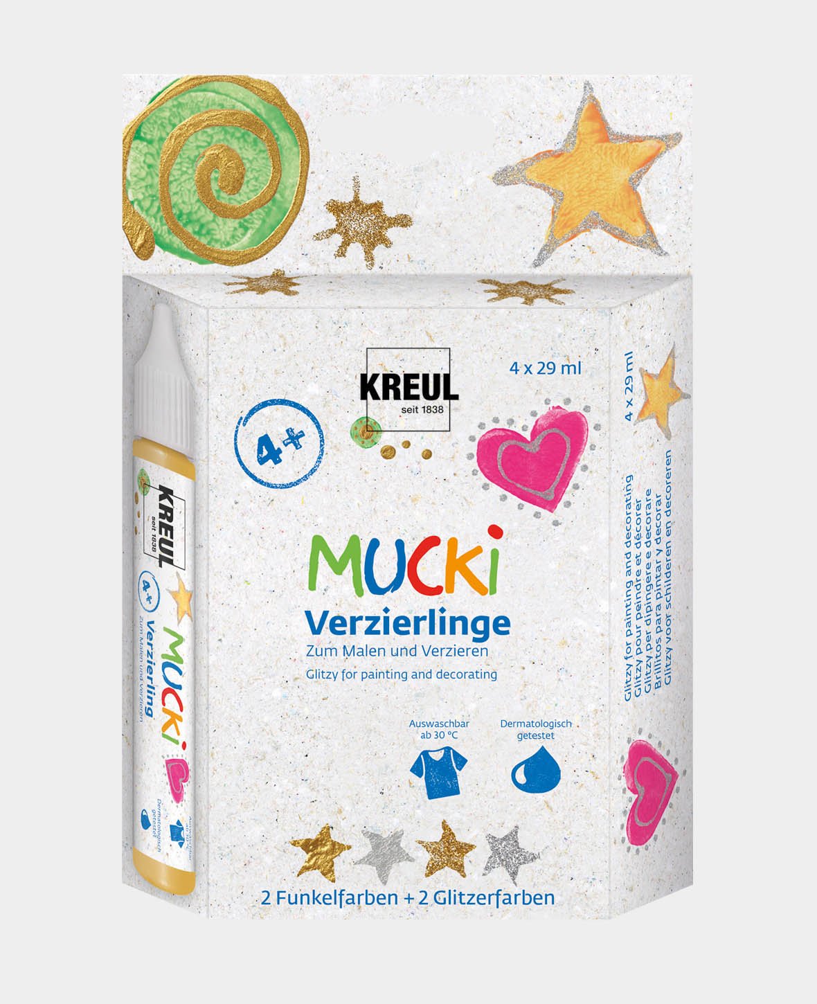 MUCKI Verzierlinge 4er Set