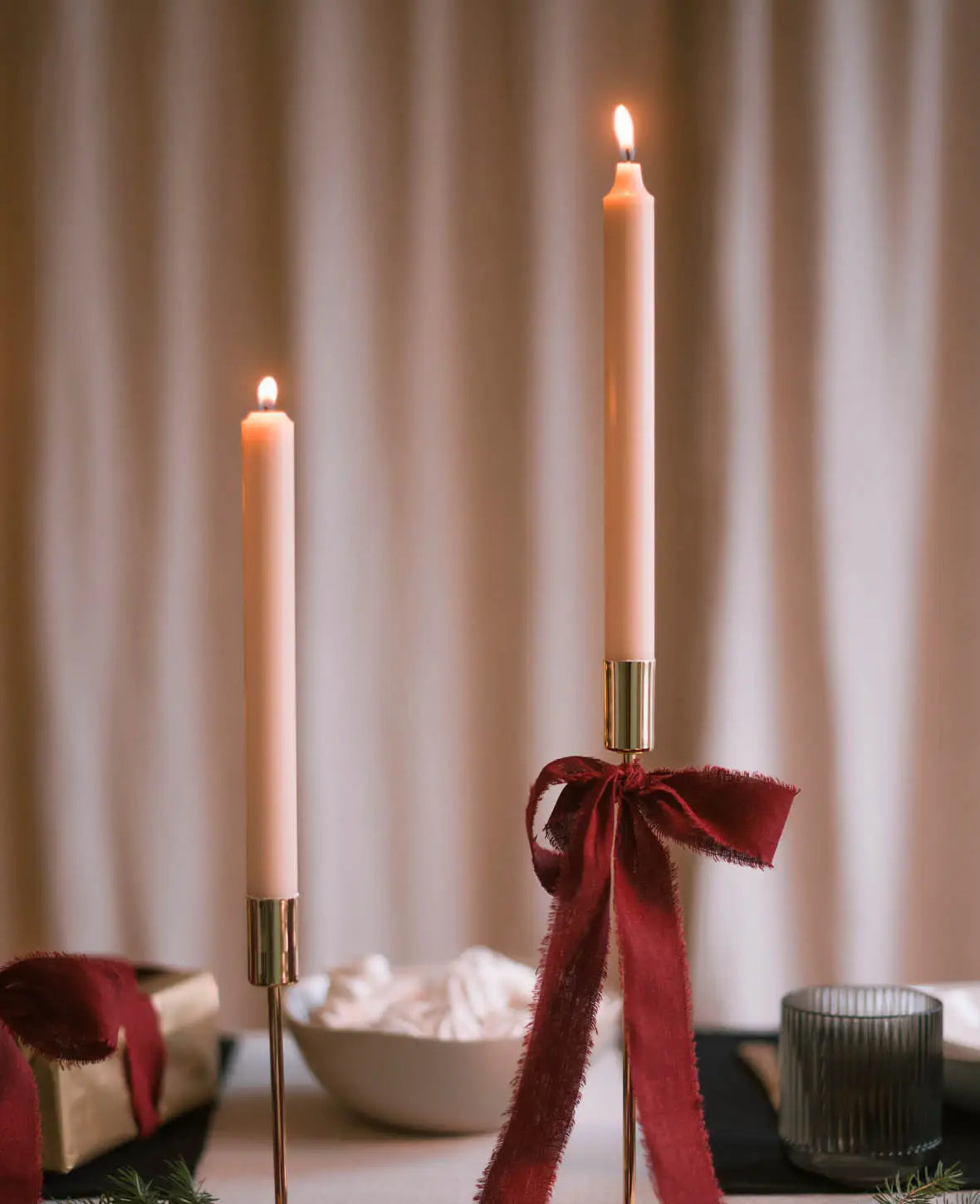 Pure Taper Candles 4 pc. sahara