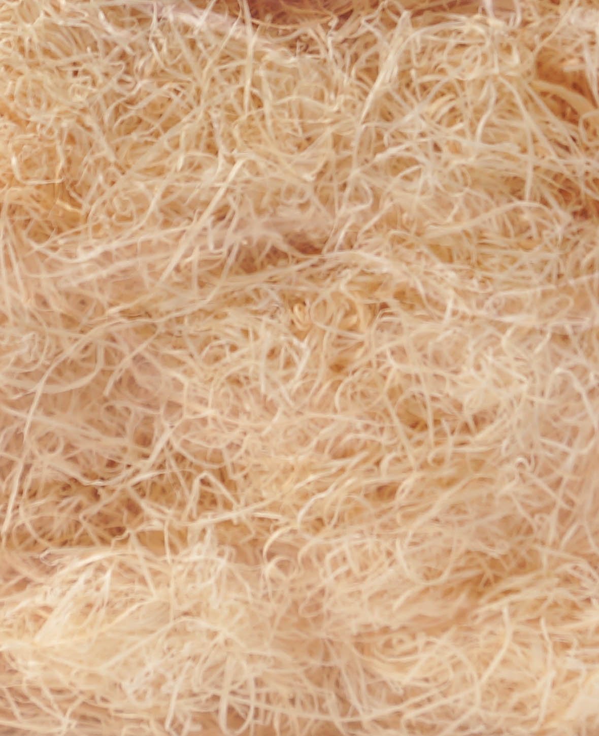 Holzwolle, Füllmaterial aus reinem Fichtenholz, Braun, 250 g