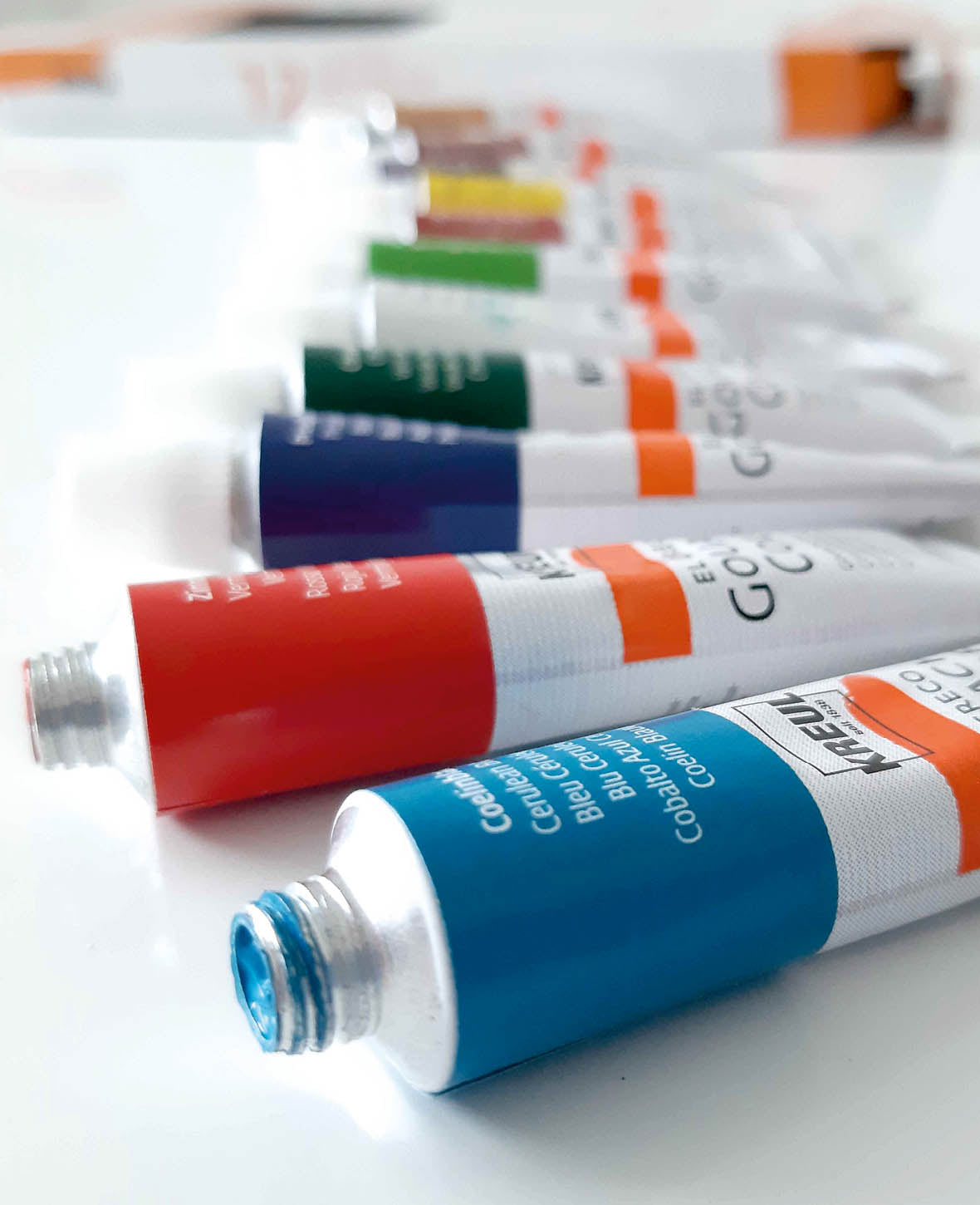 KREUL el Greco Gouache Set 12 tubes de 12 ml