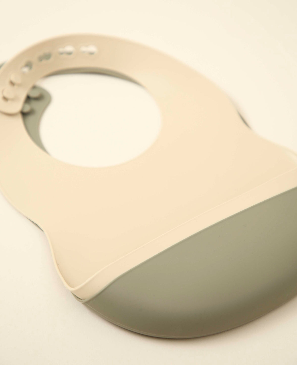 2-pack Silicone Bibs, greige