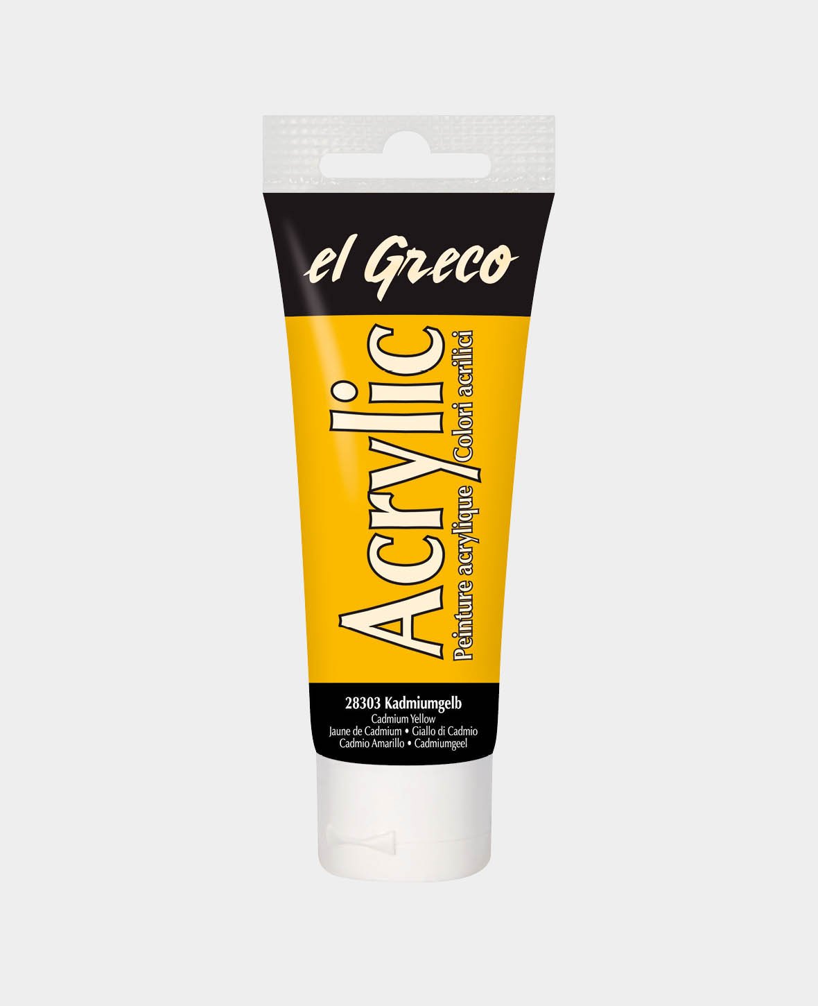 el Greco Acrylic 75ml,Cadmium Yellow