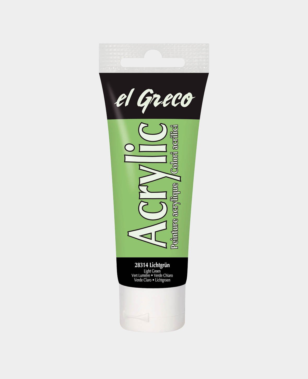 el Greco Acryl 75ml,Lichtgrün