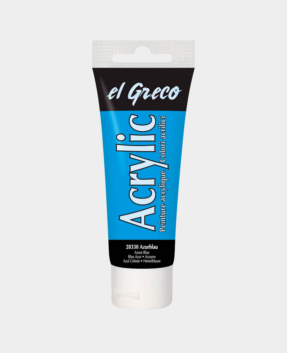 el Greco Acrylique 75ml, Bleu Azur