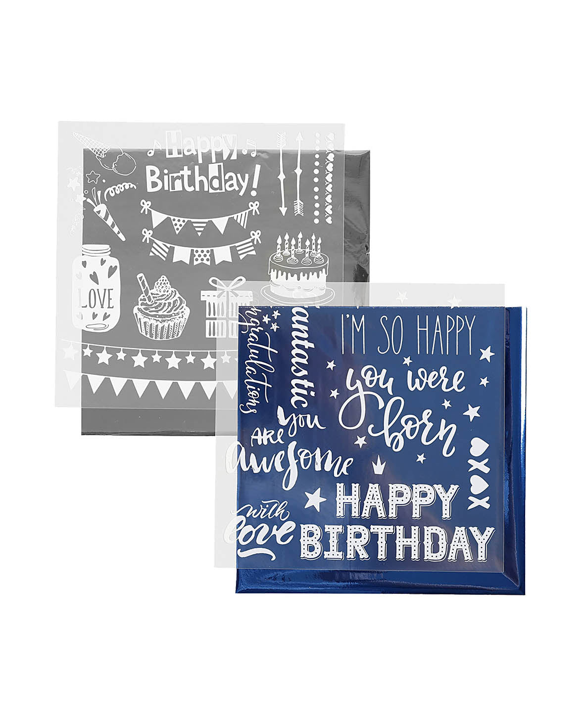 *Foliensticker Transfer, birthday
