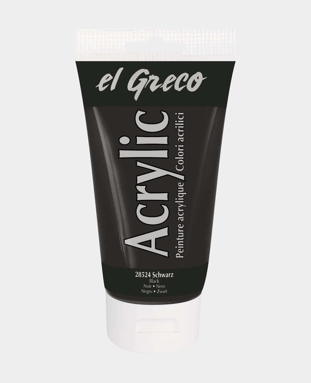 el Greco Acryl 150ml,Schwarz
