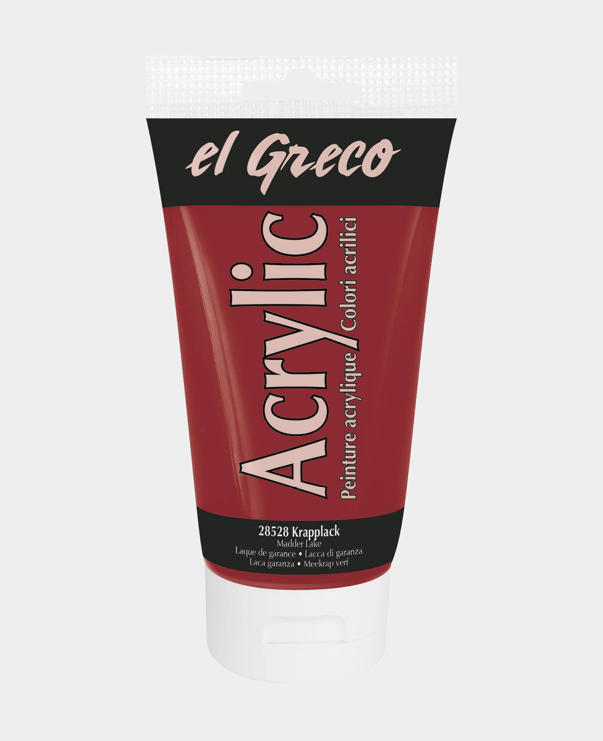 el Greco Acrylique 150ml, Rouge Garance