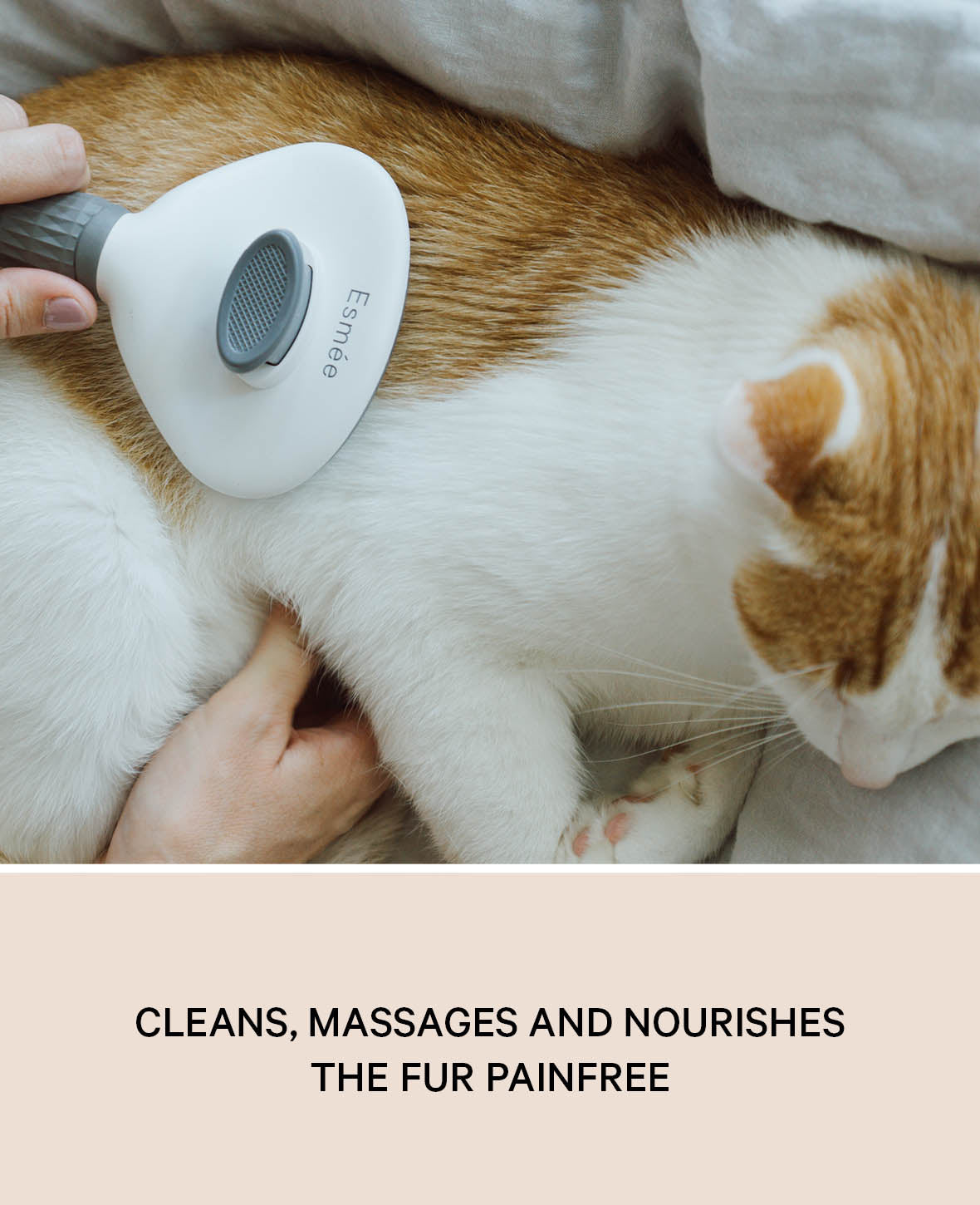 Self-Cleaning Pet Fur Brush