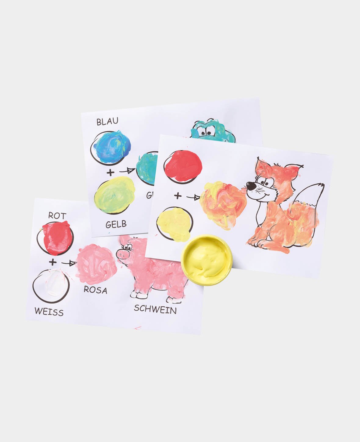 MUCKI Colour Play Box We mix, paint, dab.