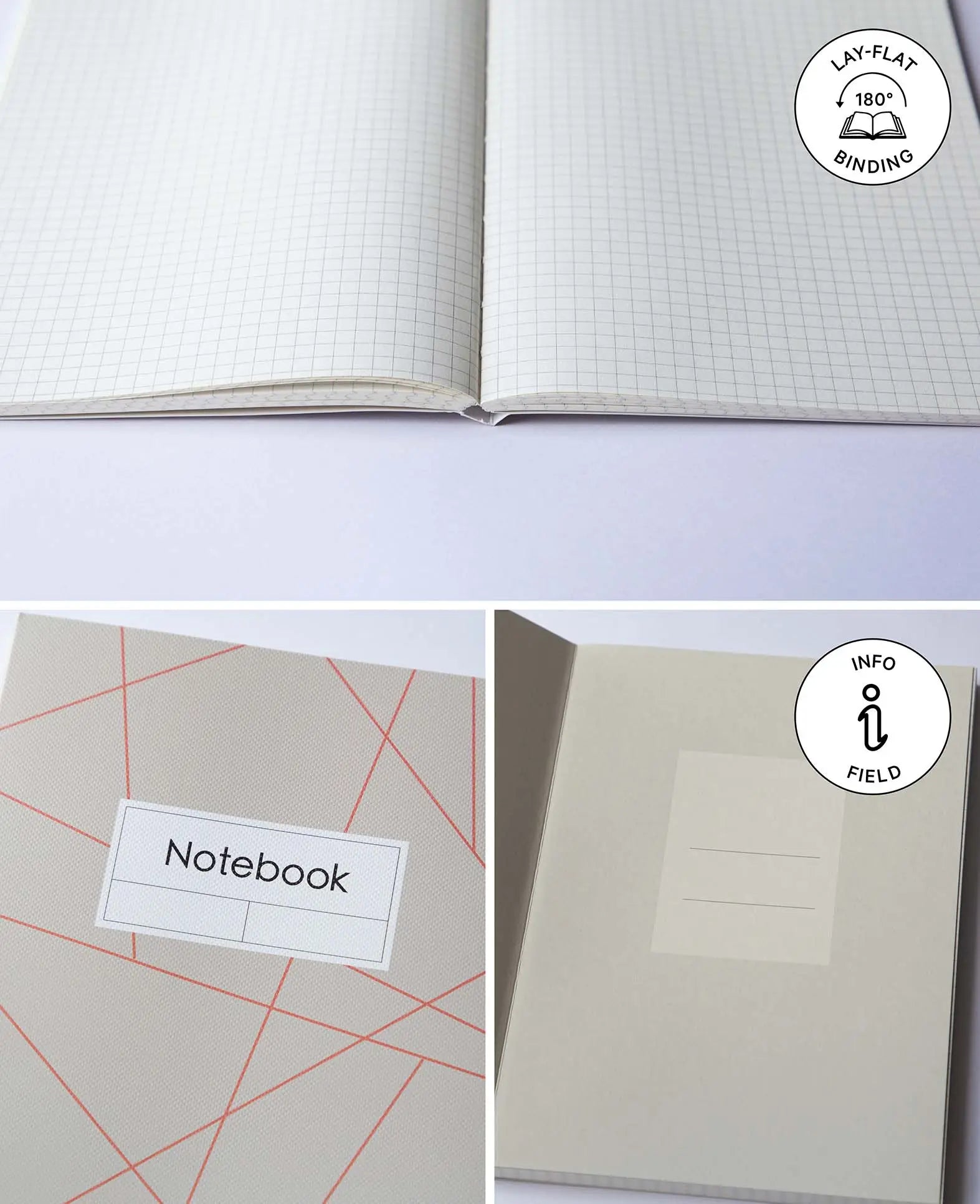 Notizbuch A5, Gelb, 80 Blatt