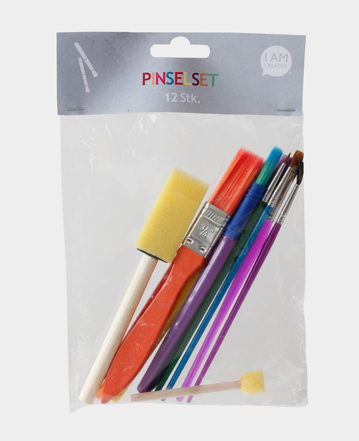 Pinselset, 12 Stk.