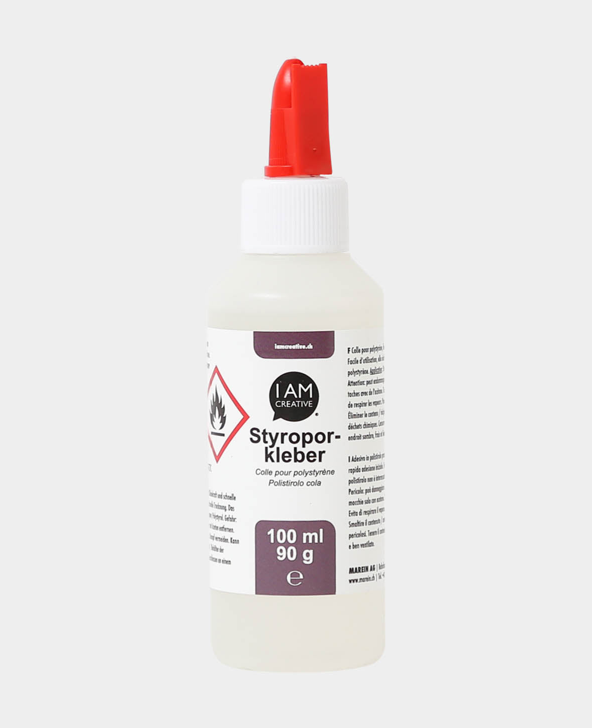 Styroporkleber transparent, 100 ml