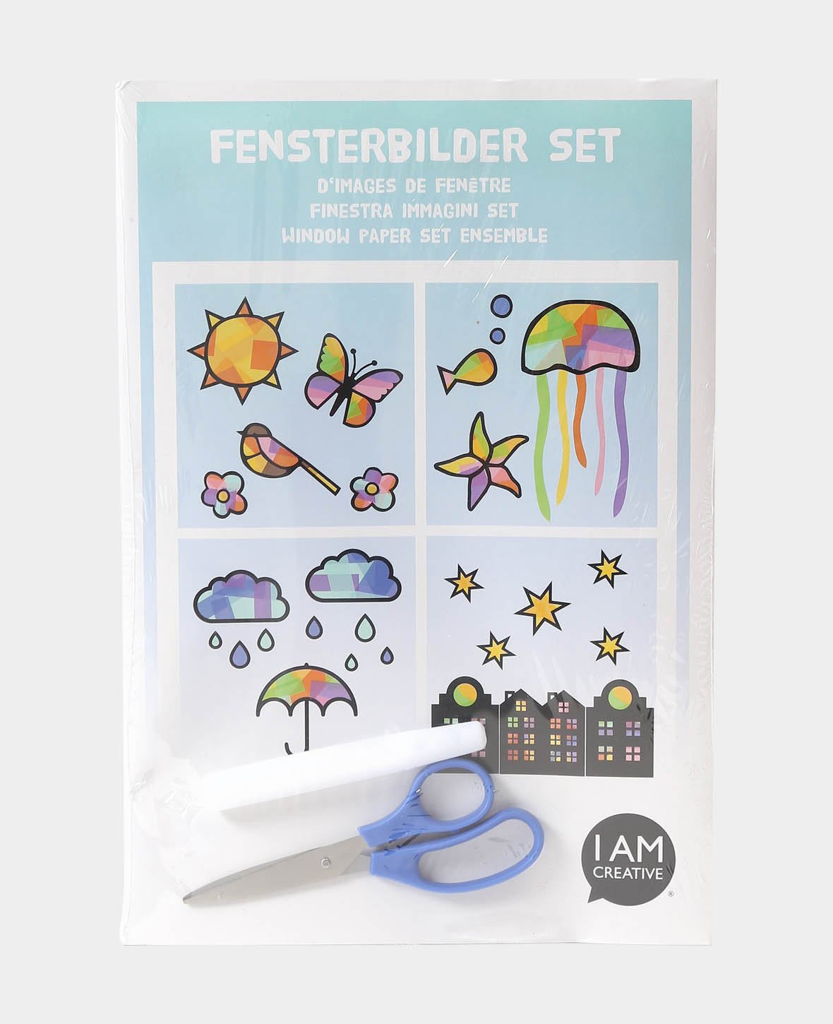Fensterbilder Set, 21 tlg.