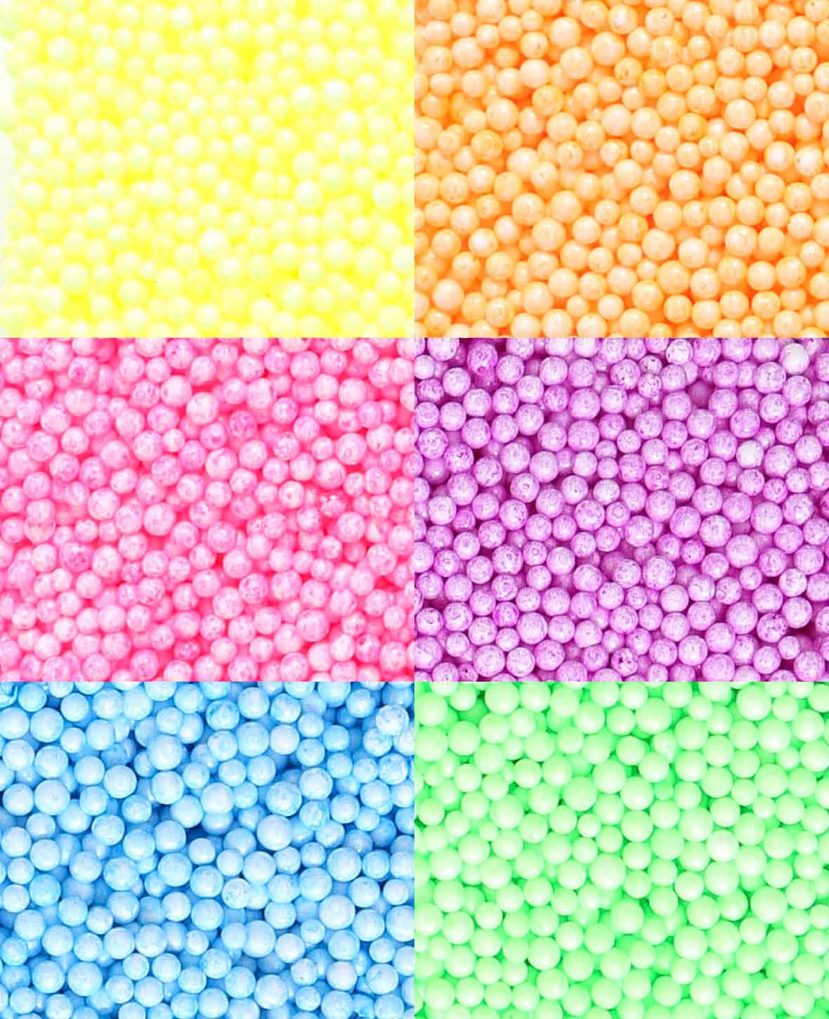 Magic Foam 6 x 10 g, bunt