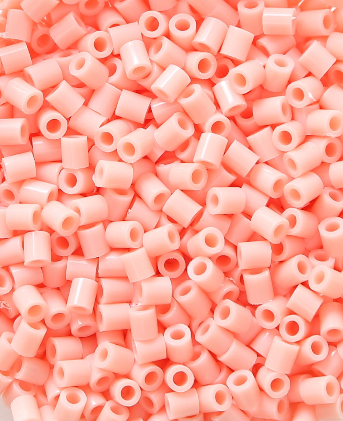 Iron-on Beads in Bag, Pastel Pink, ø 5 mm, 1,000 Pieces