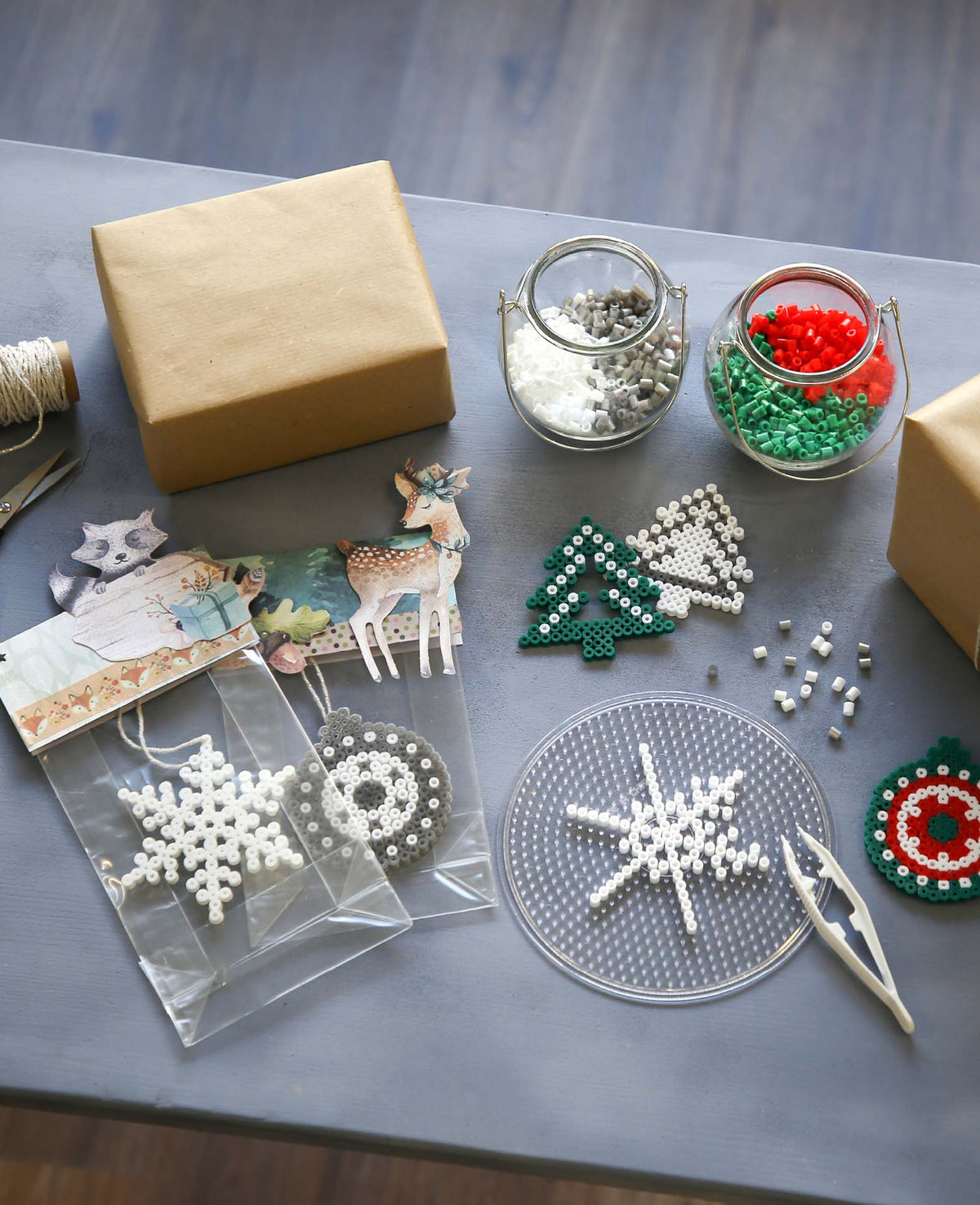 Bügelperlen Set Dino, ø 5 mm, 2'108 teilig