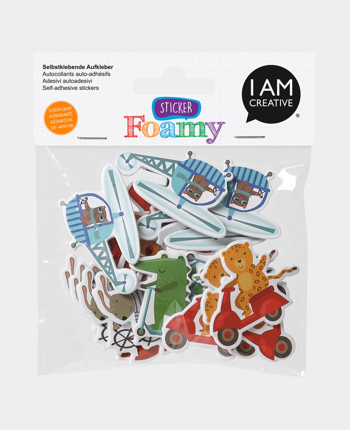 Foam Rubber Play and Fun, 21 pcs.
