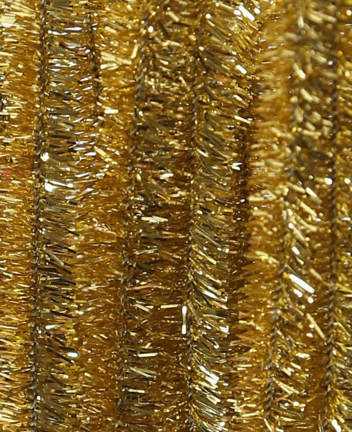 Cure-pipe/Chenille, or, ø 9 mm x 50 cm, 10 pièces