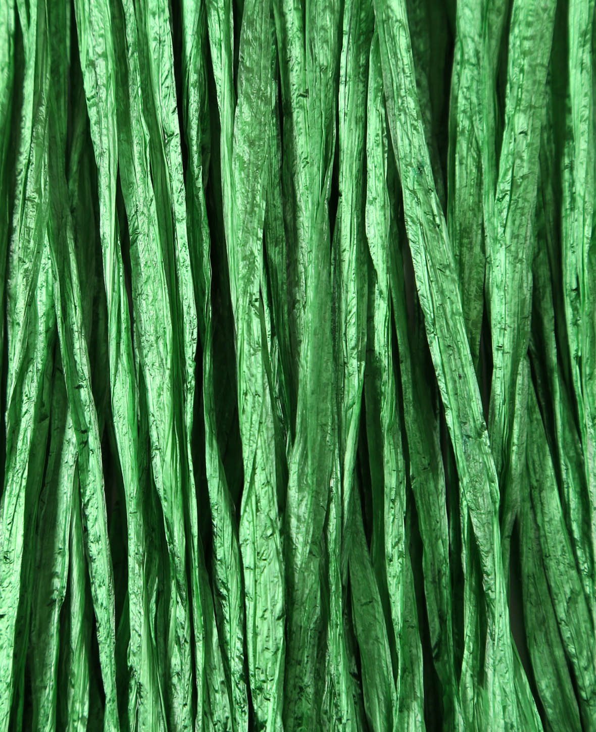 Florist ribbon shiny, green, 20 m