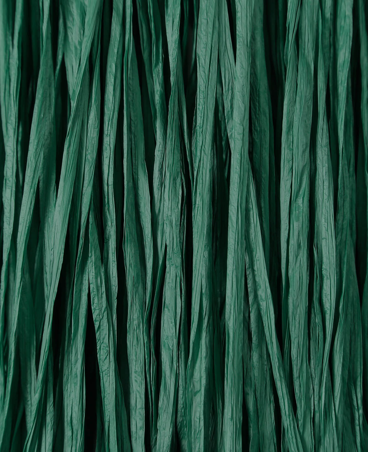 Raffia matt, dark green, 20 m
