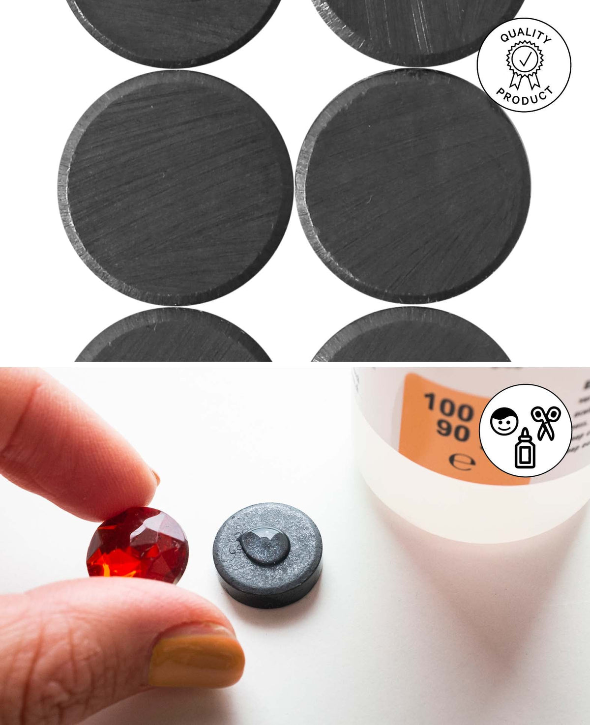 Magnete ø 20 mm, 10 Stk.