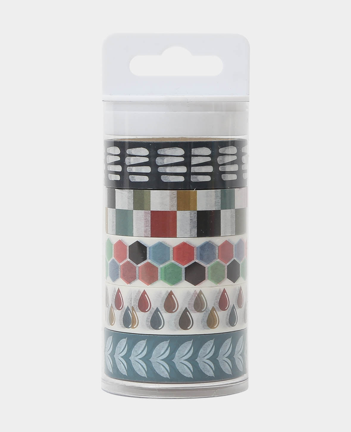 Washitape Set Graphik, 5 Stk.