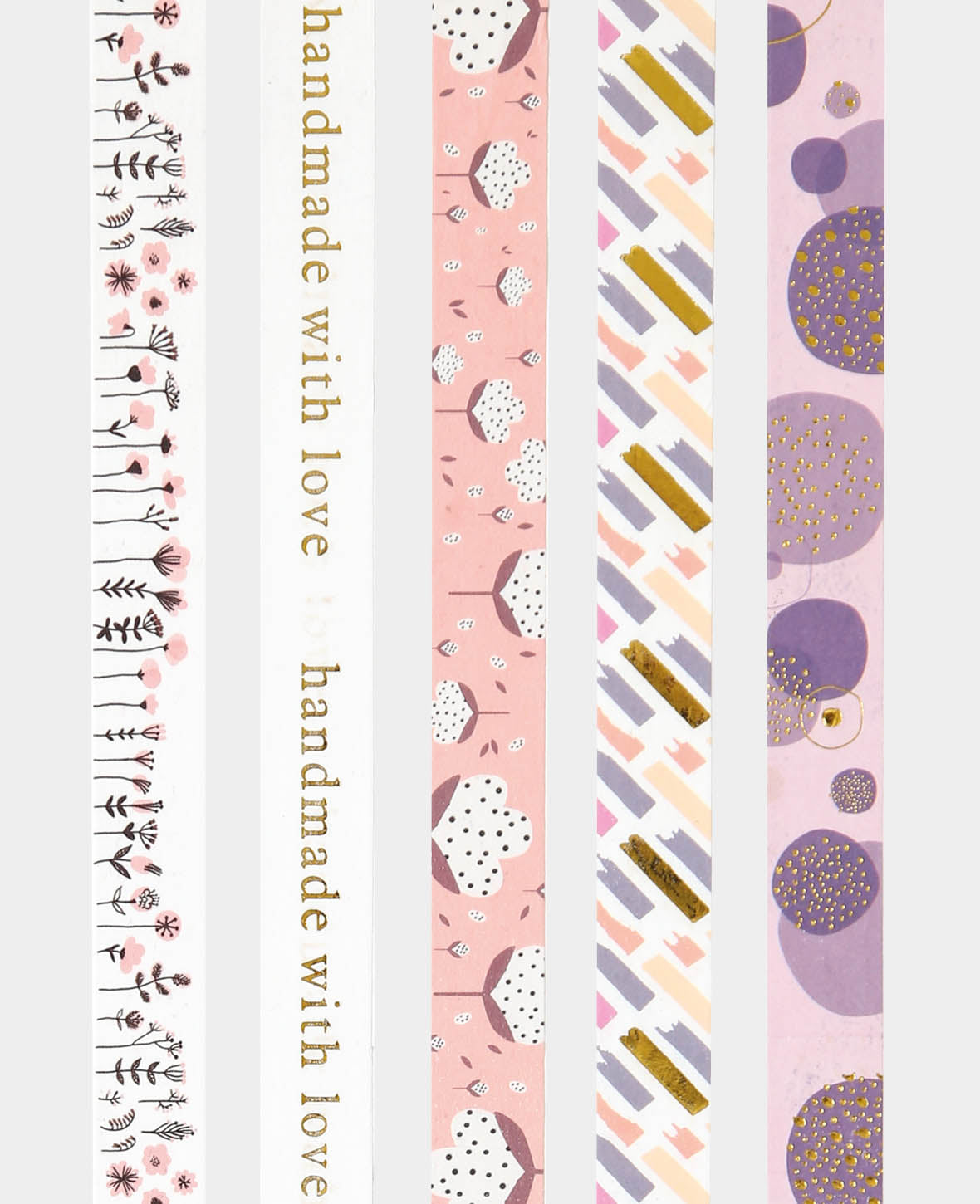 Washi Tape Set 3, 5 Stk., Masking Tape