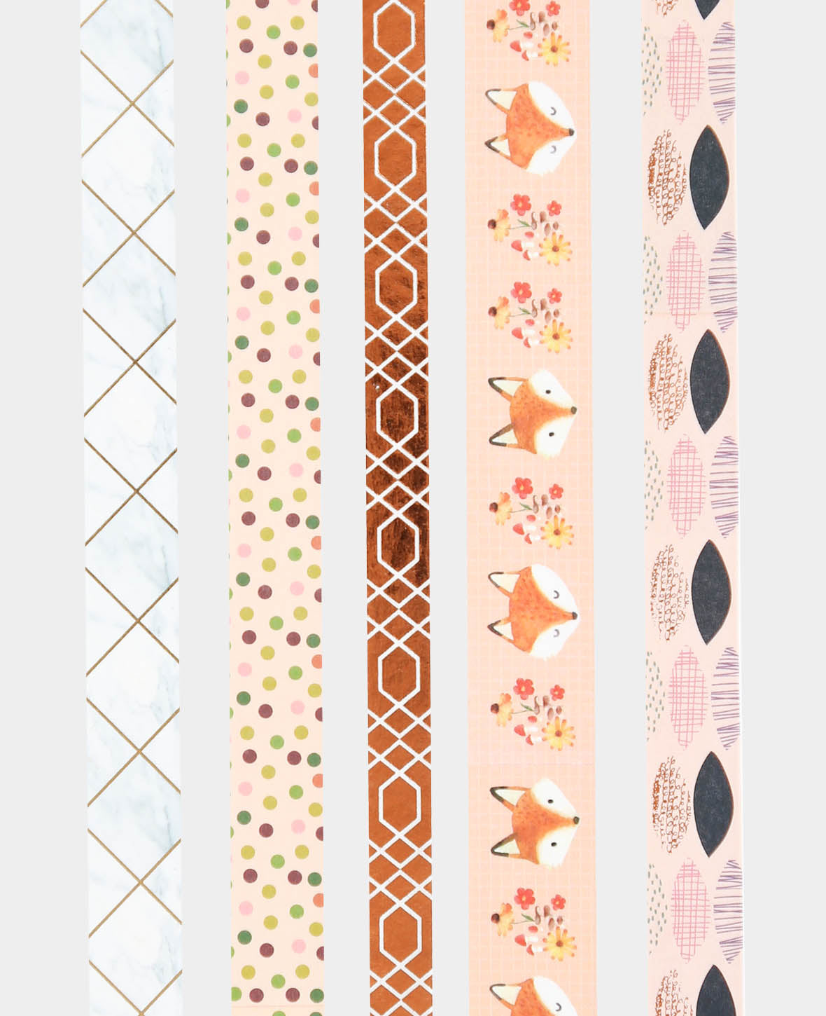 Washi Tape Set 8, 5 Stk., Masking Tape