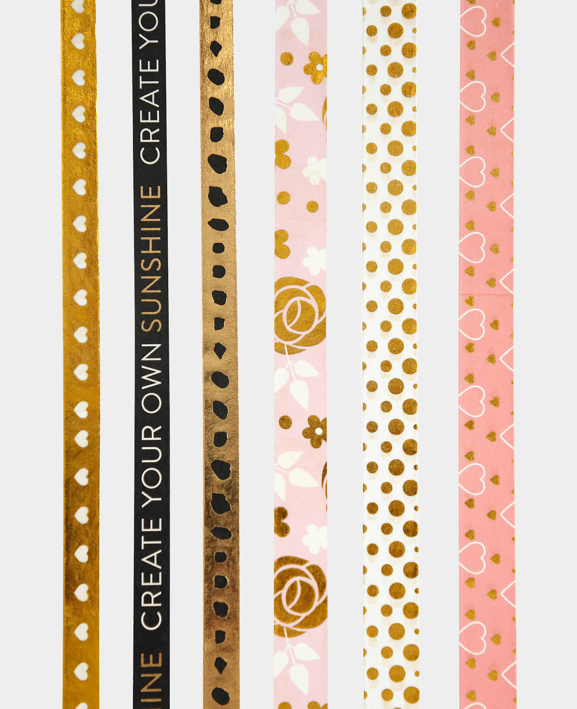 Washi Tape Set 17, 6 Stk., Masking Tape