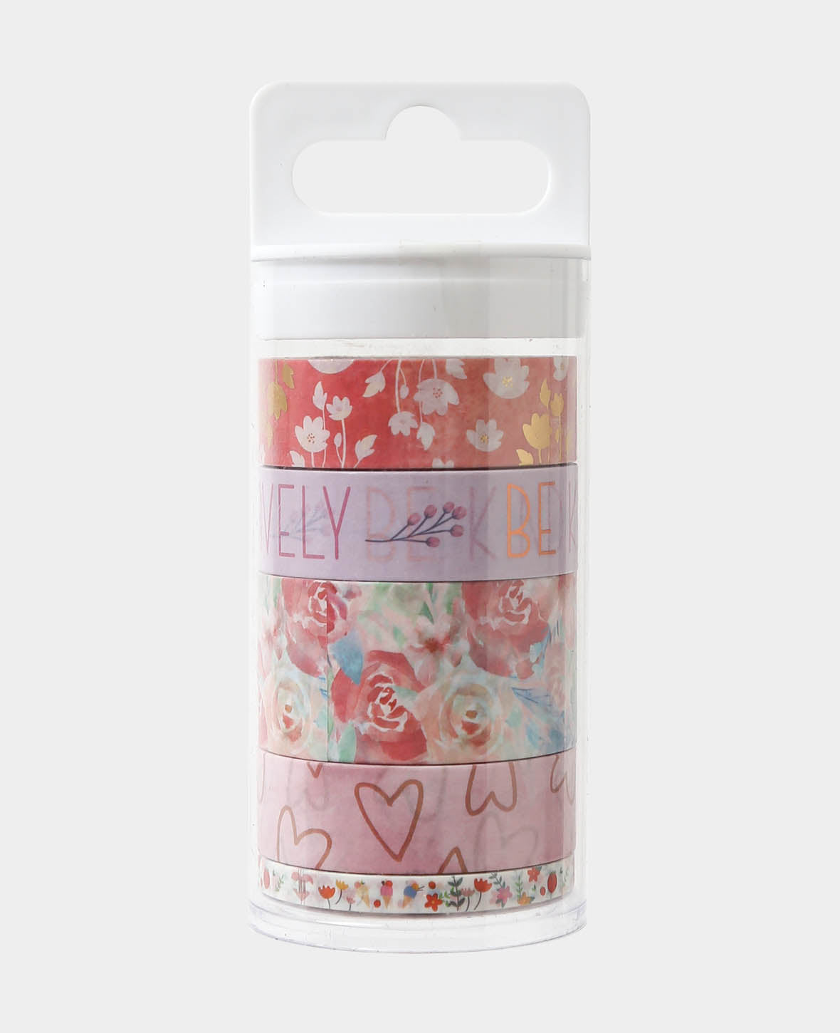 Washi Tape Set 19, 5 Stk., Masking Tape Love, Liebe,