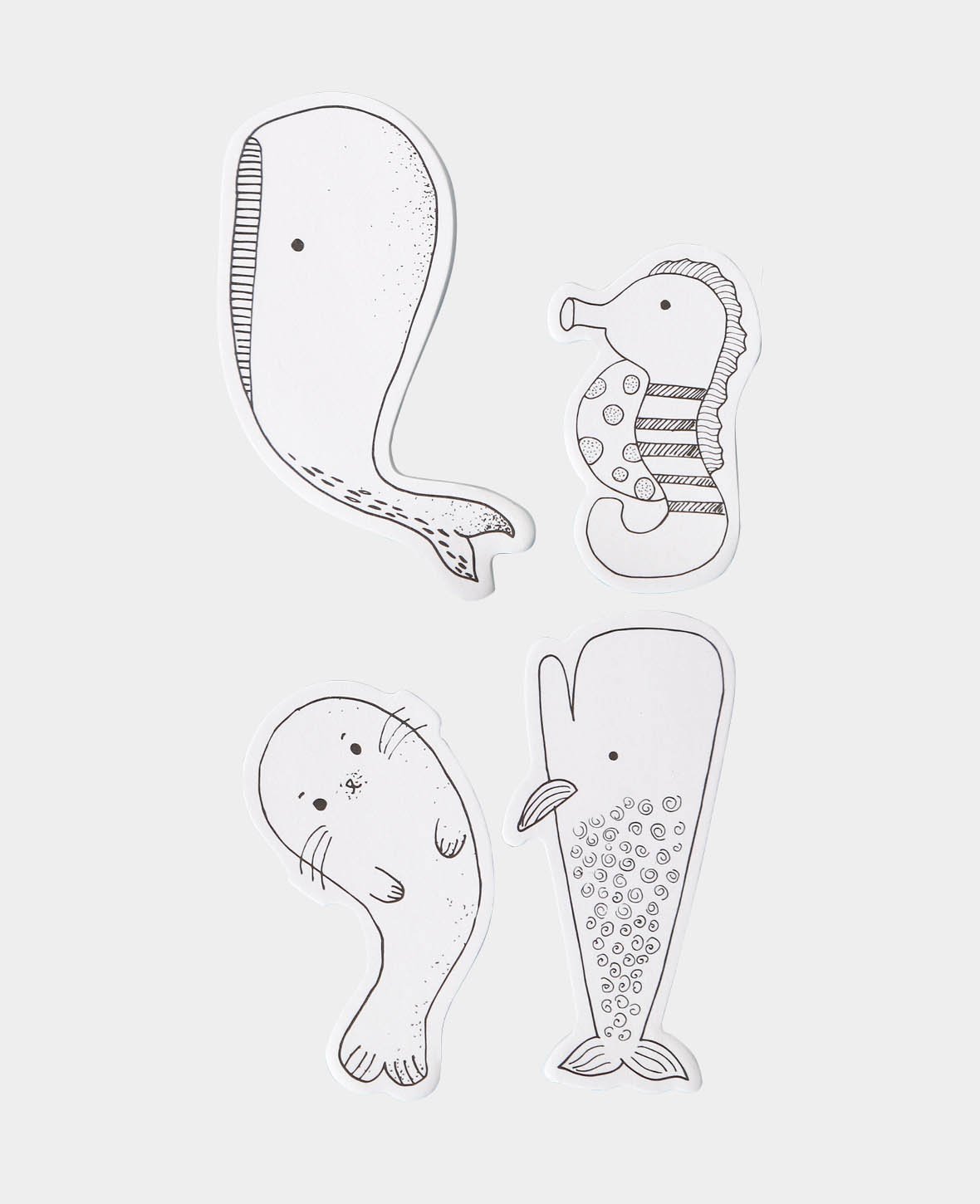 Sticky Notes Animal, Fish