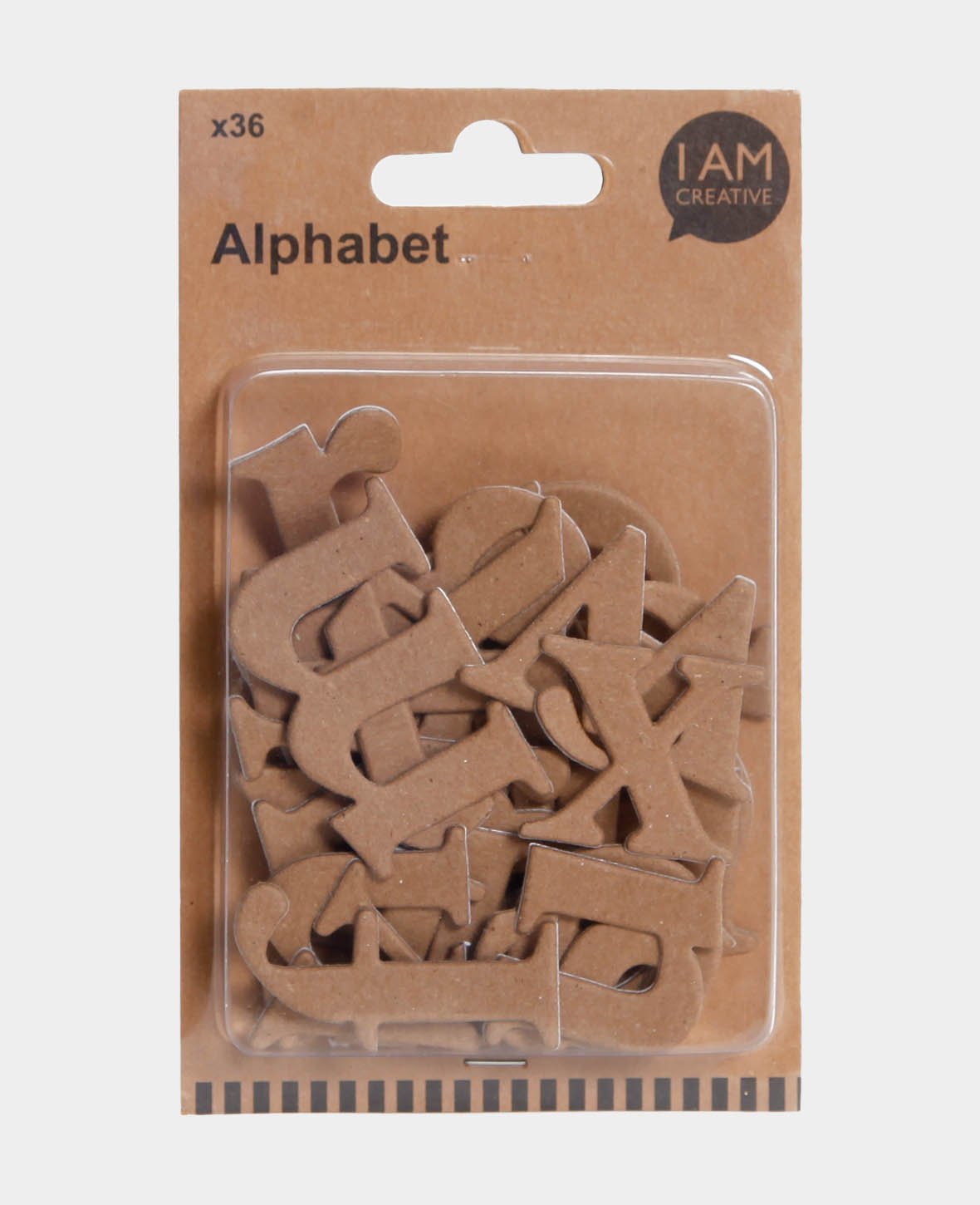 Sticker Alphabet, Klebebuchstaben, ca. 3-5 cm, 36 Stk.