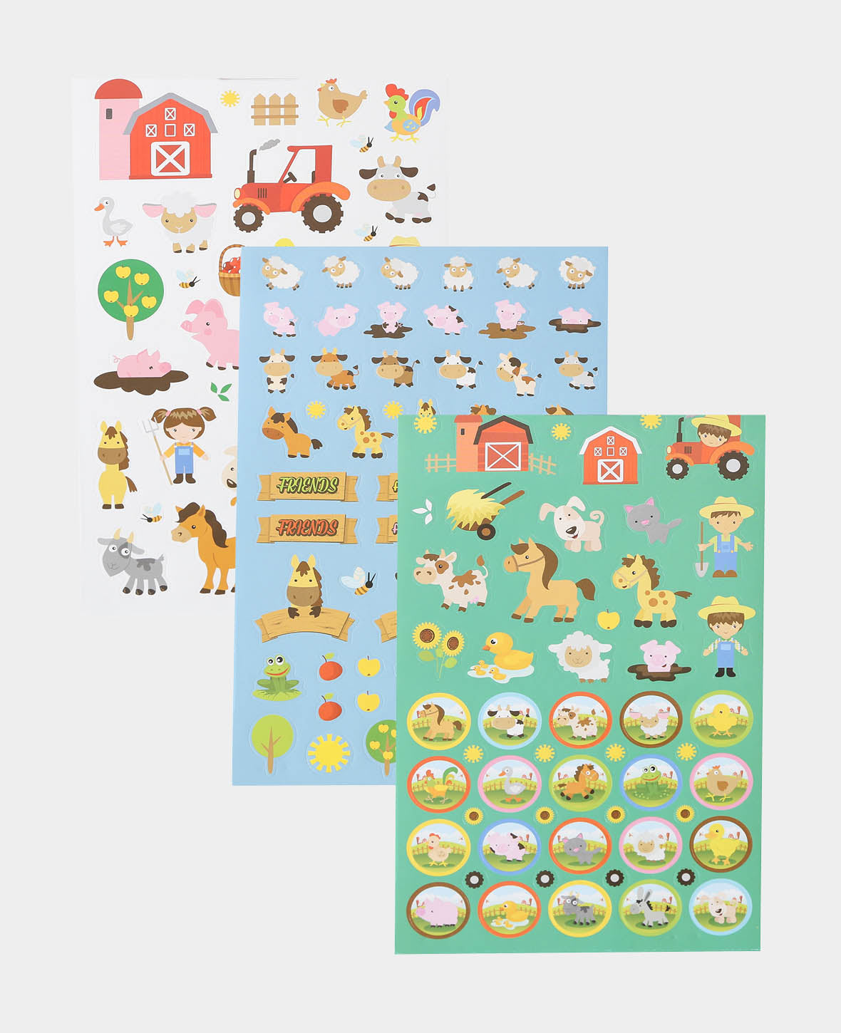 Stickerbook Farm, Bunt, 15 x 24 cm