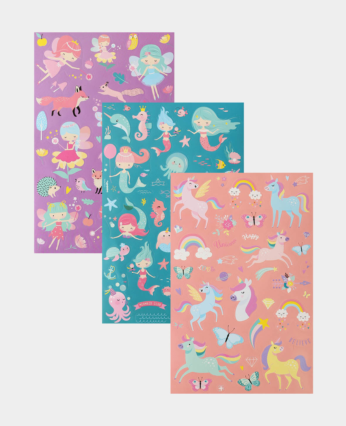 Stickerbook Zauberwelt, Bunt, 15 x 24 cm