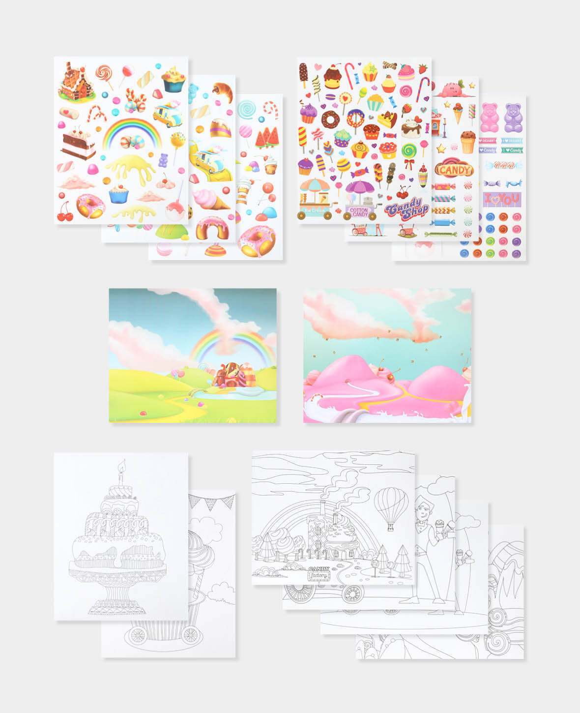 Ensemble d'activités, Candyland