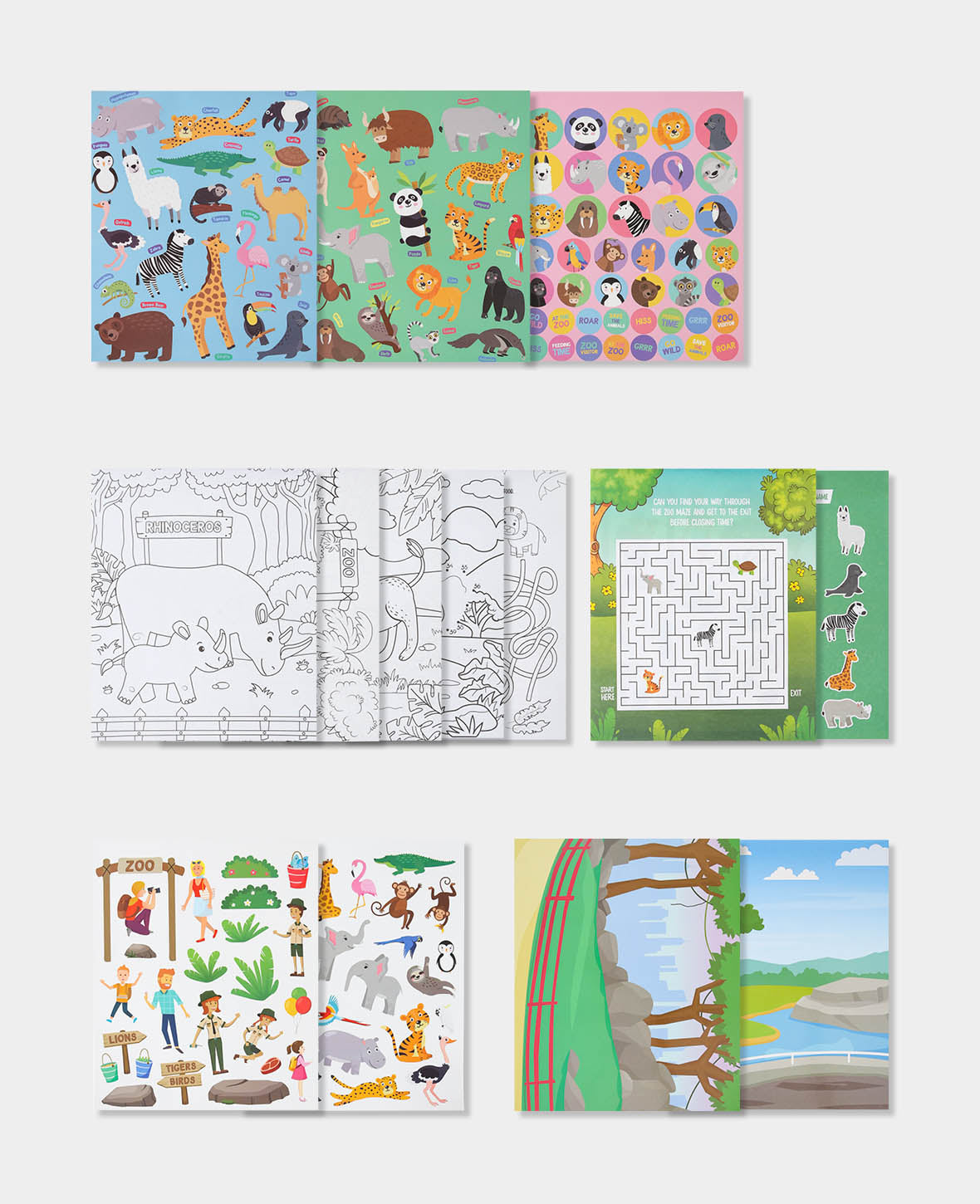 Activity Set, Zoo