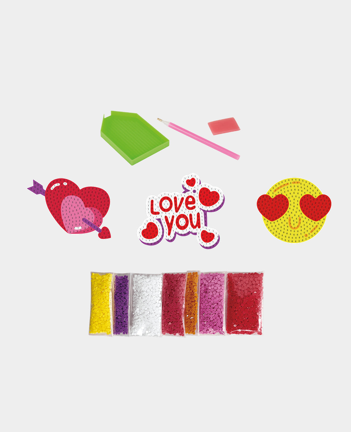 Diamond Painting Sticker Amour I
