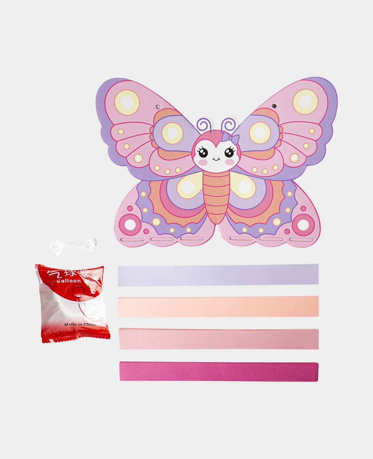 Papier-Ketten-Set Schmetterling, 16 x 23 cm, 1 Set