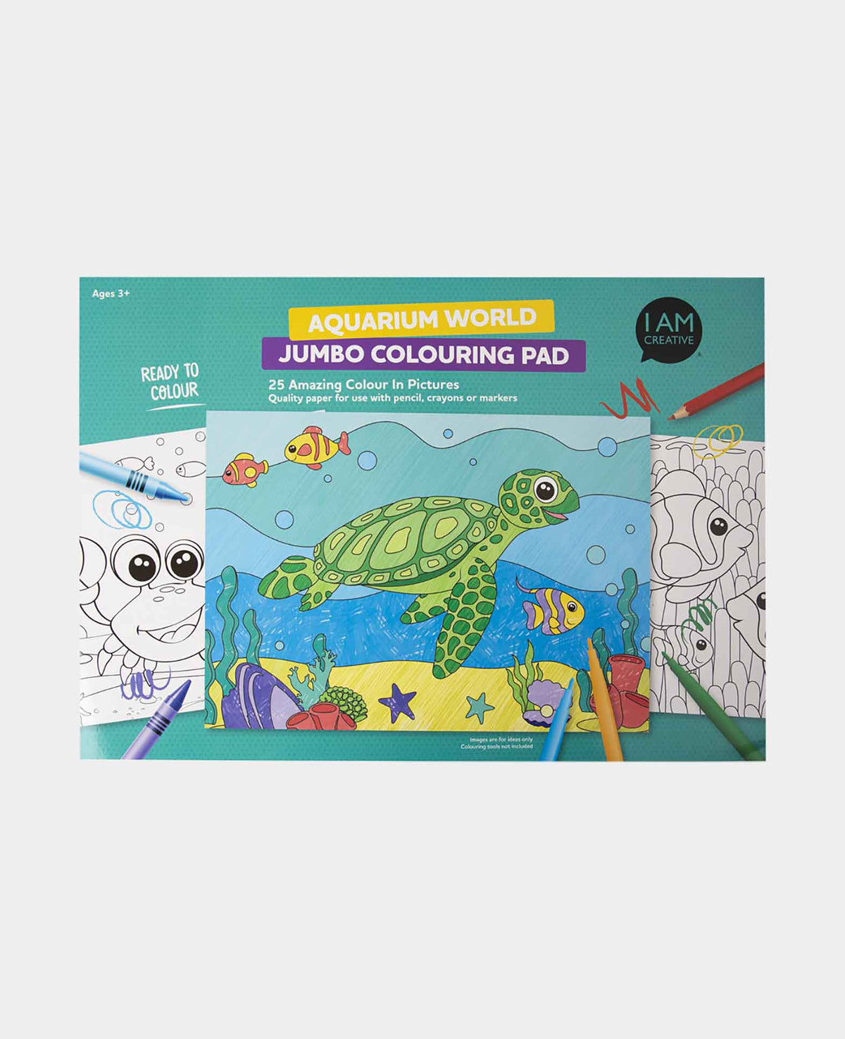 Malblock Aquarium, A3, 25 Blatt