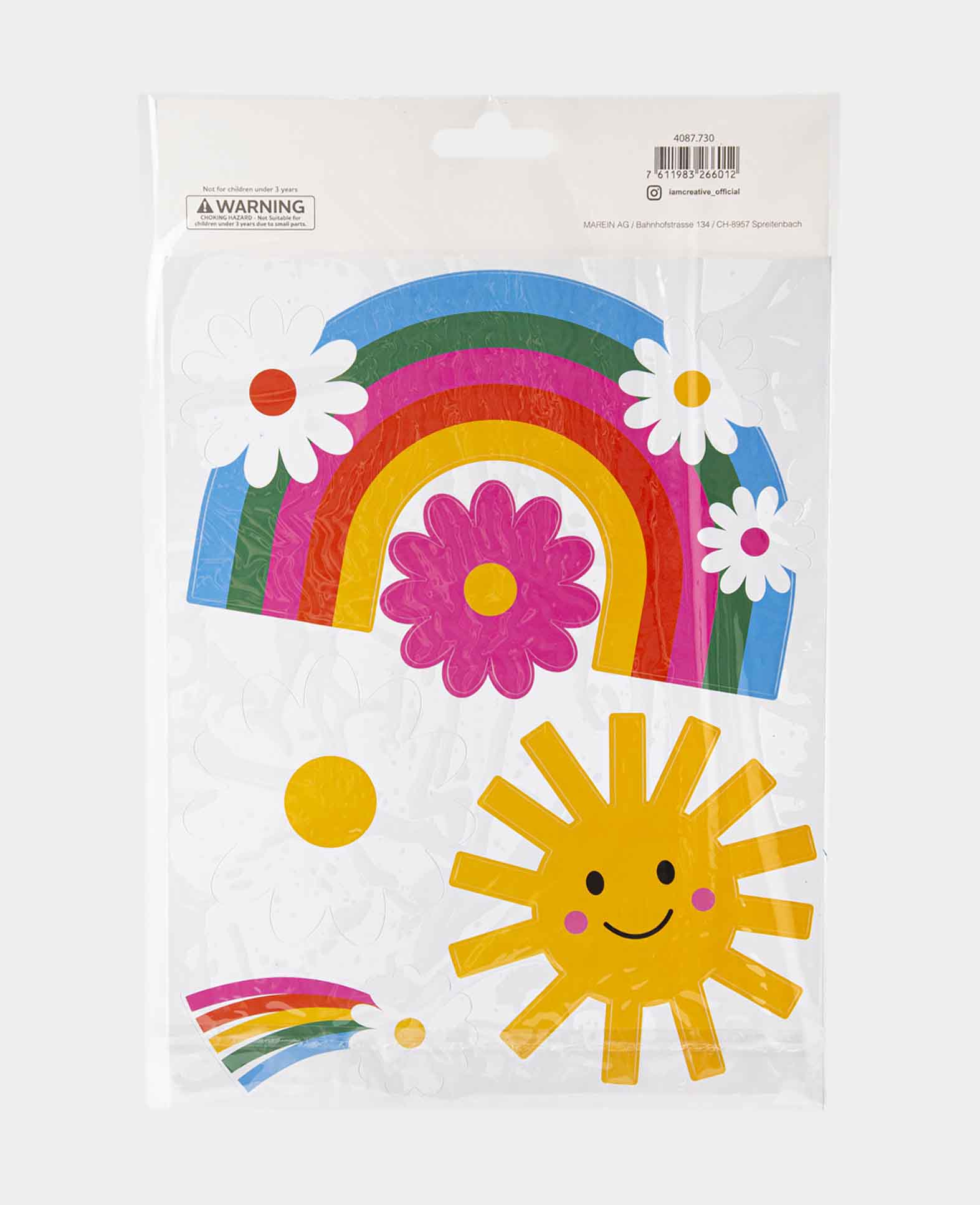 Stickers pour fenêtre Big Dream, 20 x 30.5 cm, 1 feuille