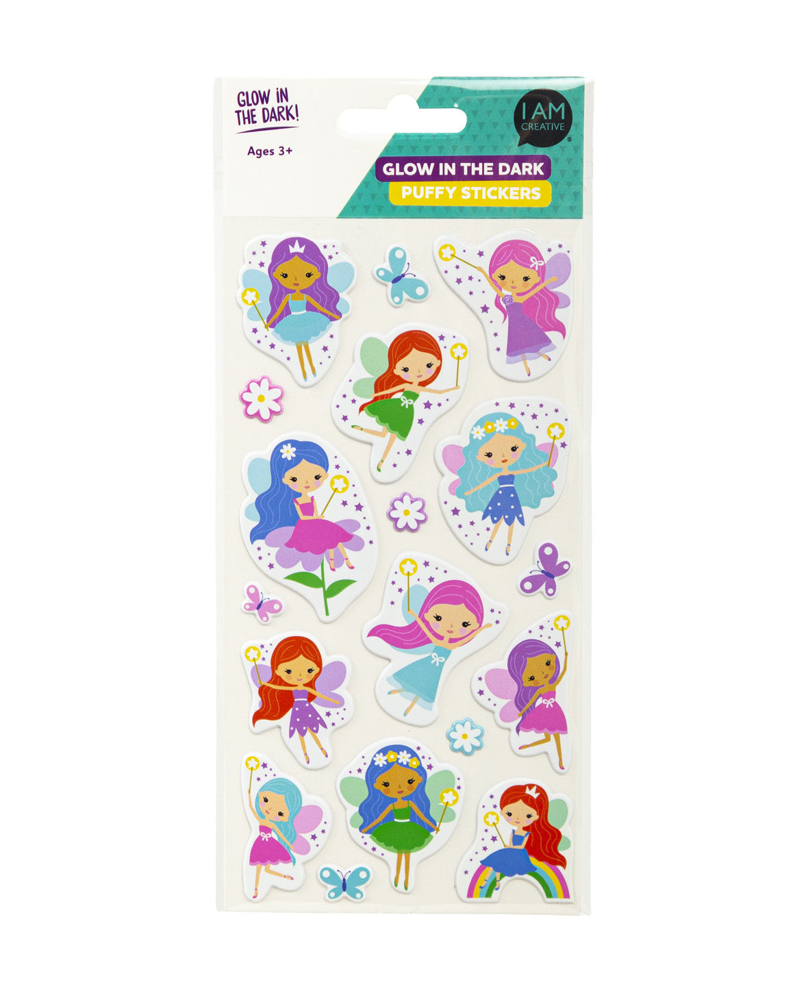 Puffy-Sticker Glow in the Dark, Feen