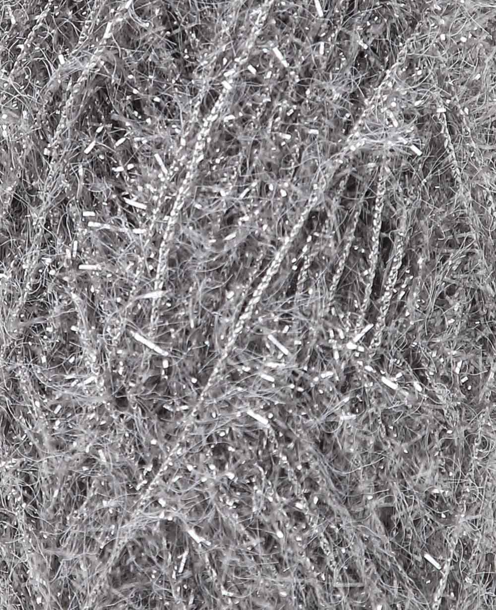 Scrubbi, Garn zum Häkeln & Stricken von Spülschwämmen, silber, 50 g, 90 m