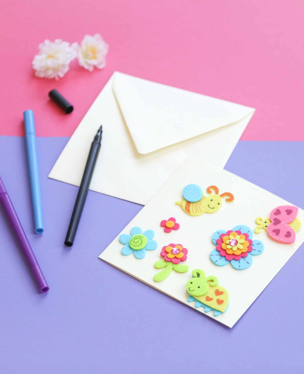 Filzsticker Dschungel, ø 2 - 9.5 cm, 10 Stk.