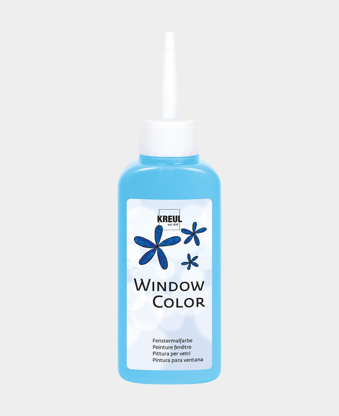 KREUL Window Color, Hellblau, 80 ml