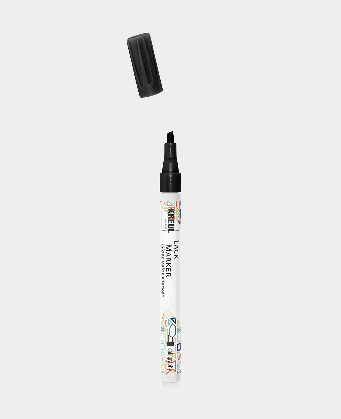 KREUL Marqueur de peinture laque calligraphie noir 1-3 mm