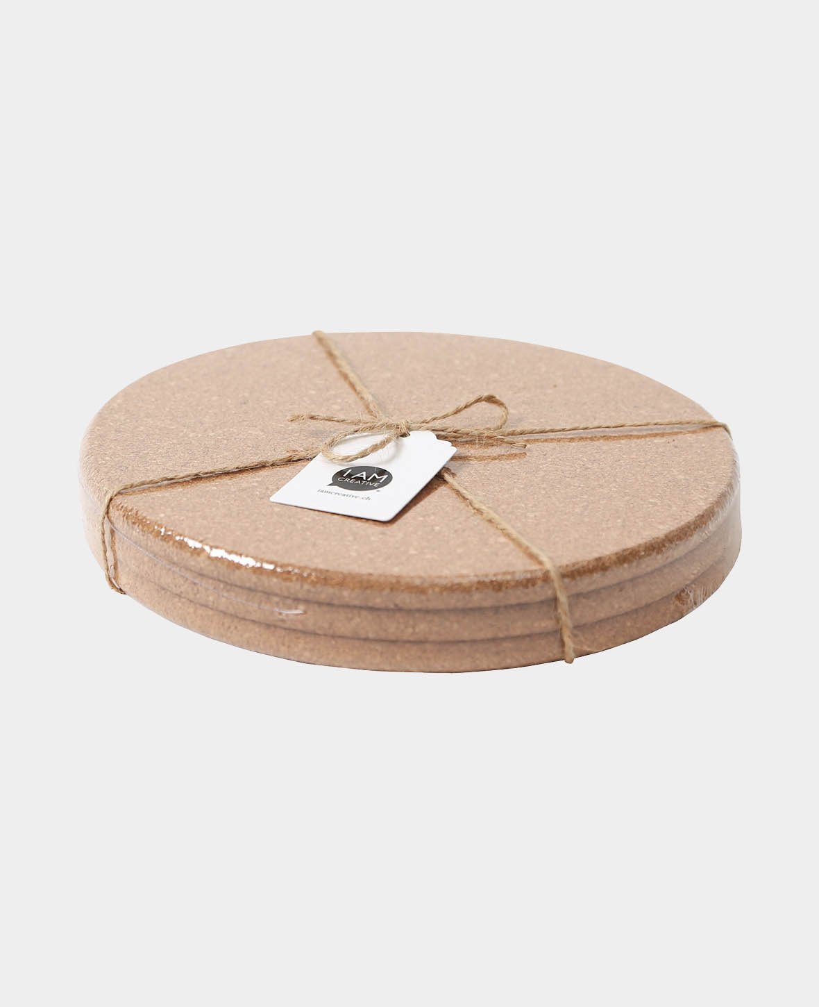 Cork board, Brown, 19 x 1 cm, 3 pcs.